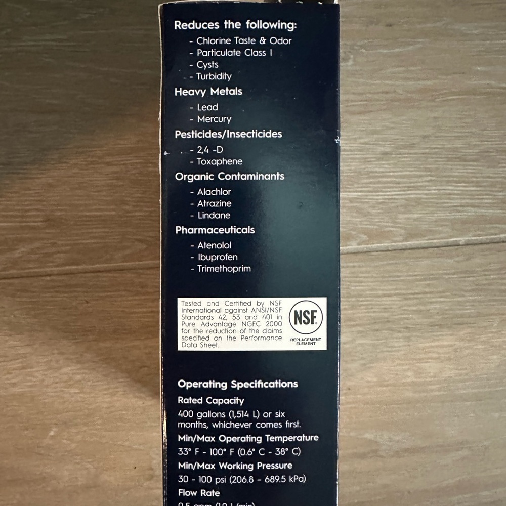 NIB Electrolux EWF01 PureAdvantage Refrigerator Ice and Water Filter - Picture 3 of 5